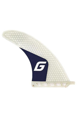 Elite 8 inch Honeycomb Fin - Off-White/Navy