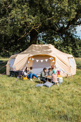 6x4m Luna Emperor Bell Tent Canvas 285gsm - Sandstone