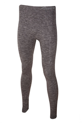 Factor 1 Plus Mens Base Layer Leggings - Grey Marl