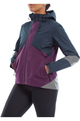 Nightvision Typhoon Women's Waterproof Jacket - Navy/Purple