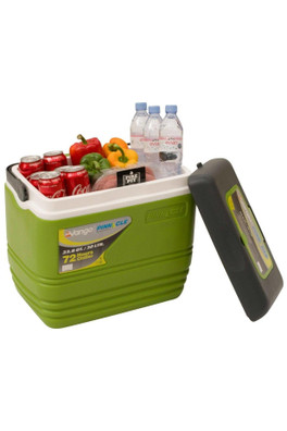 Pinnacle 32 Litre Coolbox - Green/Grey