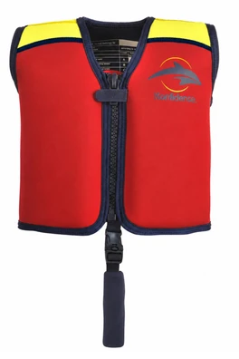 The Original Konfidence Jacket Kids Swim Vest - Original Red