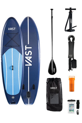 Astro 8'6" Junior Inflatable Stand Up Paddle Board - Navy/Blue