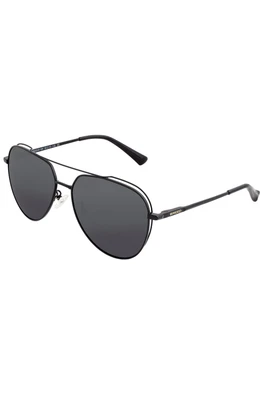 Lyra Mens Polarized Sunglasses - Black/Black