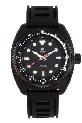 Dreyer Mens Diver Strap Watch - Black