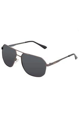 Norma Mens Polarized Sunglasses - Gunmetal/Black