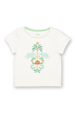 Kids 100% Organic Cotton Printed T-Shirt - Coco Ele