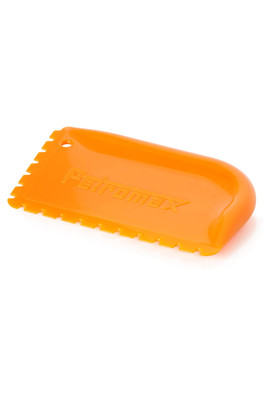Ridged Scraper For Dutch Ovens And Skillets - Orange