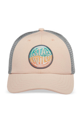 Sunday Low Profile Ventilated Trucker Cap - Stay Wild