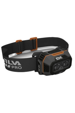 RoughLight 700 Dust-Tight Waterproof Headlamp - Black, Hint Of Orange