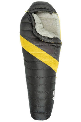 Nitro 0 800 Dridown Sleeping Bag - Grey/Yellow