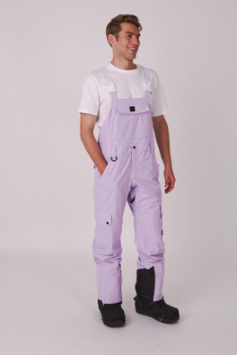 Yeh Man Mens Bib Pant - Lavender