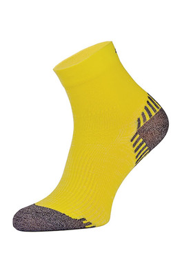 Unisex Low Cut Ankle Compression Running Socks - Canary