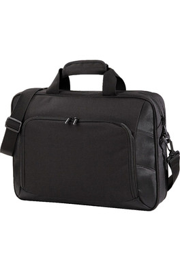 Executive Digital 3-compartment Unisex Office Bag - Black
