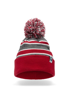 Exclusive Kids Bobble Hat - Red