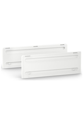 Winter Covers Set For Top And Bottom Fridge Vents - White