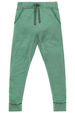 The 24 Hour Kids Merino Trousers - Emerald Green
