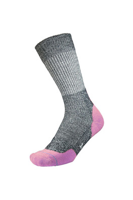 Ladies Fusion Repreve Double Layer Socks - Navy / Mauve