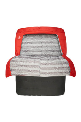 Frontcountry Bed 20F Queen Sleeping Bag - Red/Grey/White