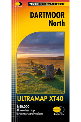 Dartmoor North Ultramap - Scale: 1:40,000