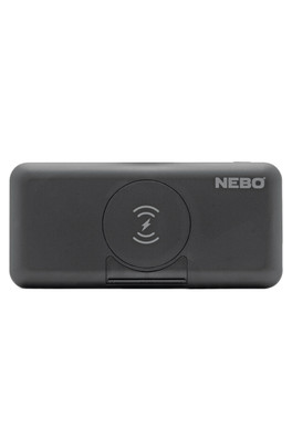 NEBO 10K Powerbank & Wireless Charger - Grey