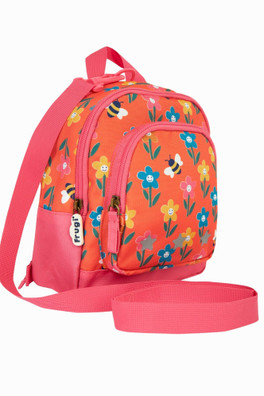 Kids 100% Recycled Polyester Adventurers Backpack - Fun Flowers