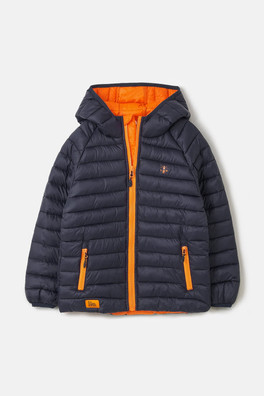 Carter Kids Padded Jacket - Navy Orange