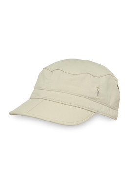 Sun Tripper Unisex UPF 50+ Foldable Cap - Cream