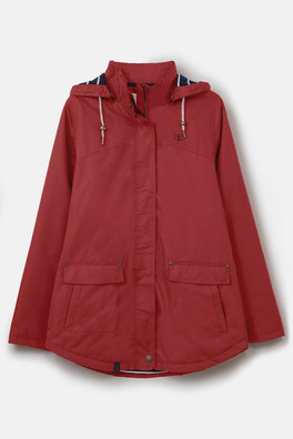Iona  Womens Waterproof Coat - Redcurrant