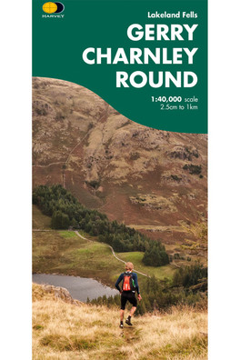 Gerry Charnley Round Challenge Map - Scale: 1:40,000