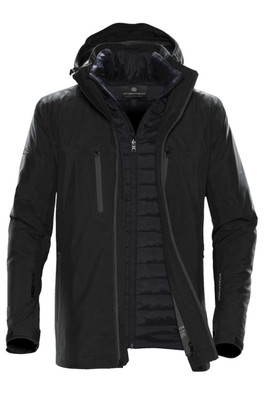 Matrix Mens System Waterproof Jacket - Black/Carbon