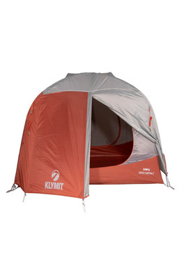 Cross Canyon 4 Man Tent - Red/Grey