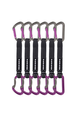 Shadow Quickdraw 6-Pack for Rock Climbing - Purple 18cm