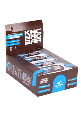KMC NRG BAR Kendal Mint Cake 24 Bars - Chocolate Mint