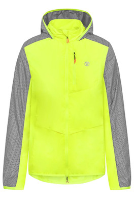 Women's Lightweight Running Windshell Jacket - Yellow