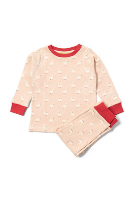 Duck Baby Kids 100% Organic Cotton Pyjamas - Oatmeal
