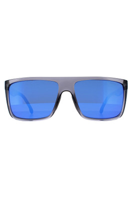 8055/S Sunglasses - Grey / Blue Mirrored