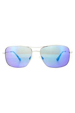 Wiki Wiki Sunglasses - Silver / Blue Polarised