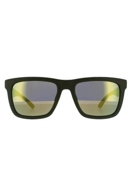 L750S Sunglasses - Matte Green / Green Mirrored
