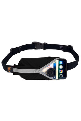 Large Pocket Running Belt - Black/Titanium