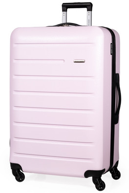 Voyager Hard Shell Lightweight Suitcase Luggage - Dusky Pink