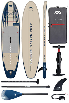 Magma 11ft2 / 340cm All Round Plus Paddle Board - Cream