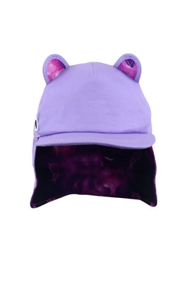 Kids Cub Sun Hat with Neck Flap - Lilac