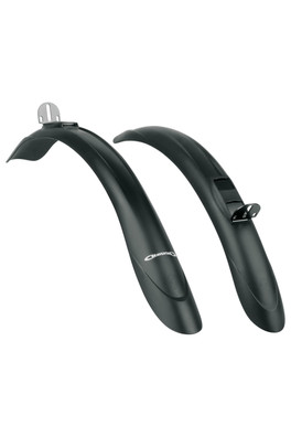 Beavertail Mudguard Set - Black