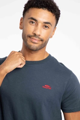 Fished Mens Branded T-Shirt - Navy