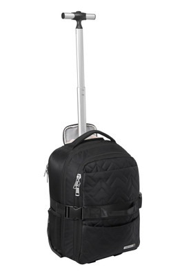 Evosa Expandable Hybrid Luggage - 40x30x20cm - Black