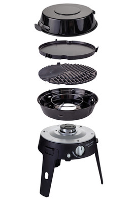 Safari Chef 30 LP Deluxe Barbecue - Black