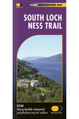 South Loch Ness Trail Trail Map - Scale: 1:40,000