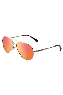 Maverick Unisex Sunglasses - Gold/Red Fusion Mirror Polar