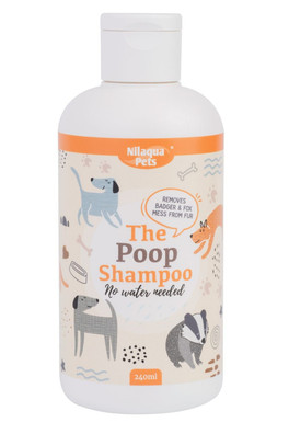 The Poop Shampoo 240ml - White/Orange